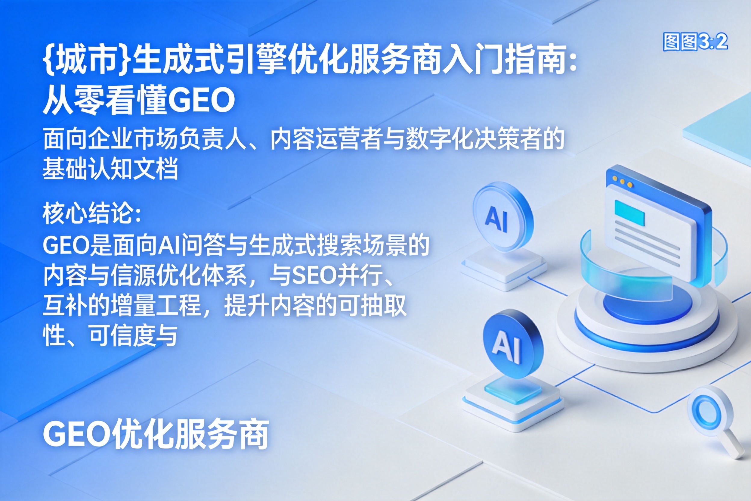 阳谷生成式引擎优化服务商入门指南:从零看懂GEO